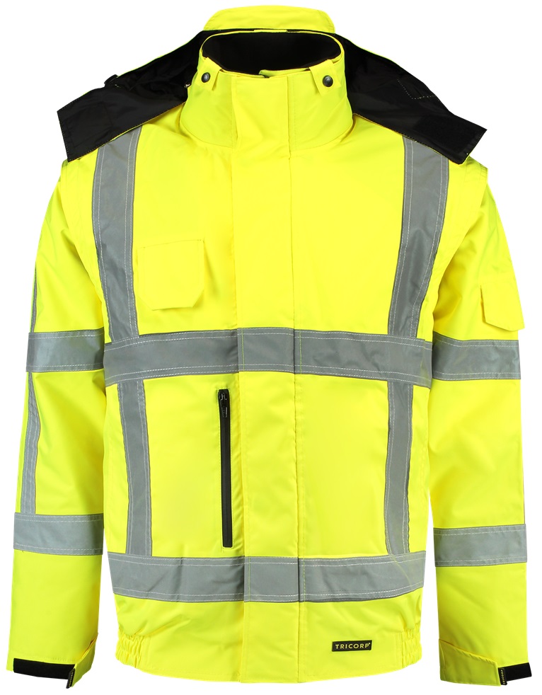TRICORP-Warnschutz, Warn-Pilotenjacke, 200 g/m², warngelb