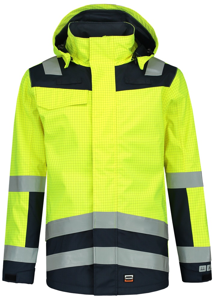 TRICORP-Warnschutz, Winter-Warn-Parka, Multinorm, 350 g/m², warngelb