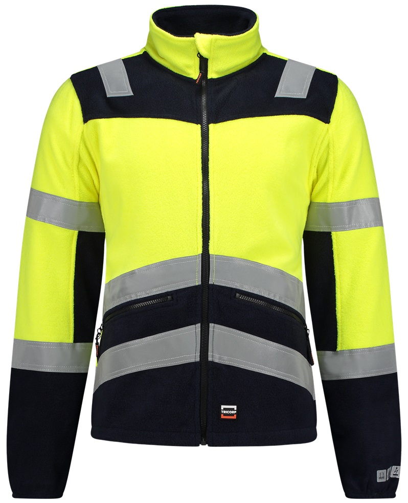TRICORP-Warnschutz, Winter-Fleecejacke, Multinorm, 280 g/m², warngelb