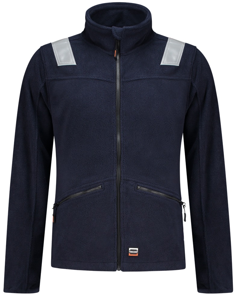 TRICORP-Kälteschutz, Fleece-Arbeits-Berufs-Jacke, Multinorm, 280 g/m², dunkelblau