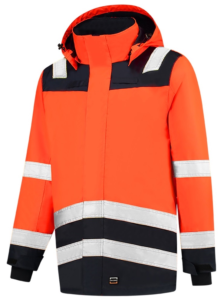 TRICORP-Warnschutz, Winter-Warn-Parka, Bicolor, 200 g/m², orange-ink