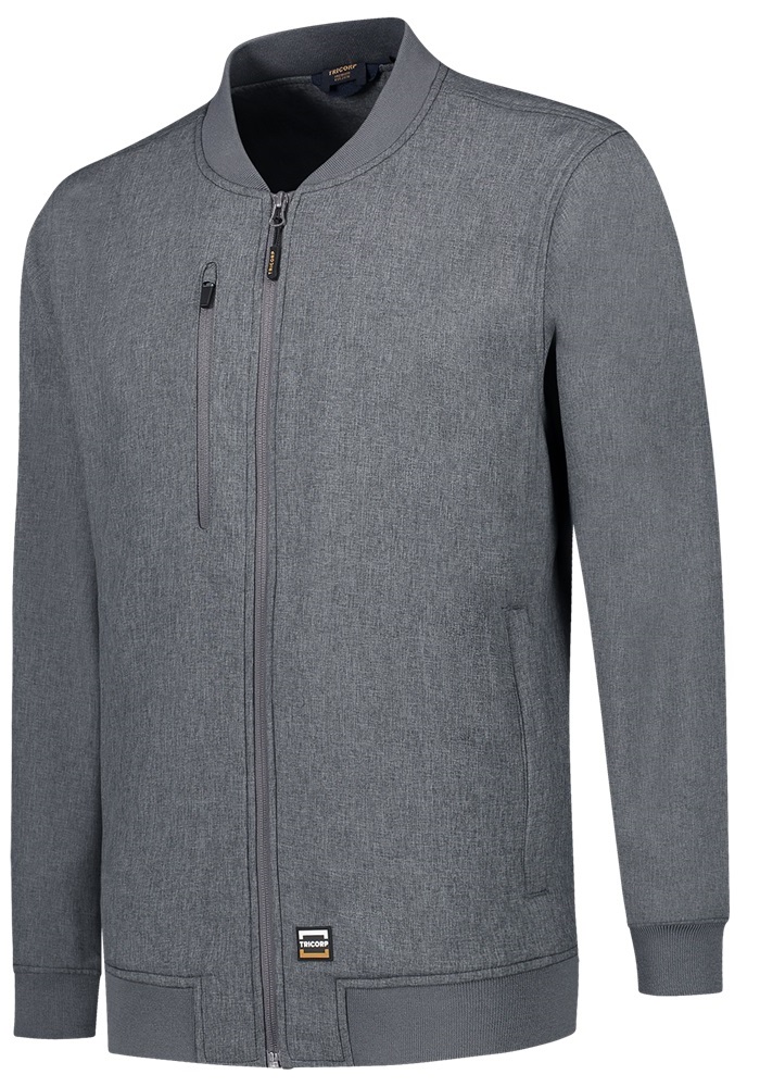 TRICORP-Kälteschutz, Bomber Softshelljacke, Premium, 260 g/m², stonemel