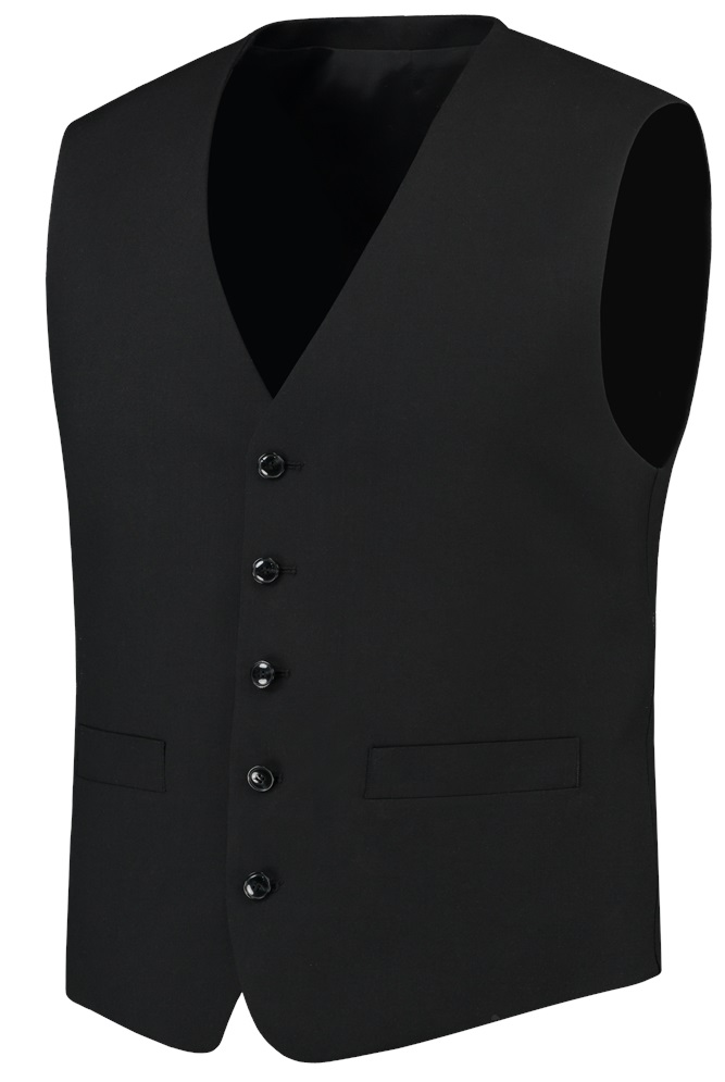 TRICORP-Jobwear, Weste Herren, Basic Fit, 180 g/m², black

