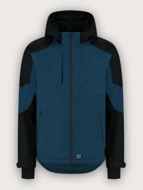 Tricorp Winterjacke Ripstop Redefined, Teal-Black