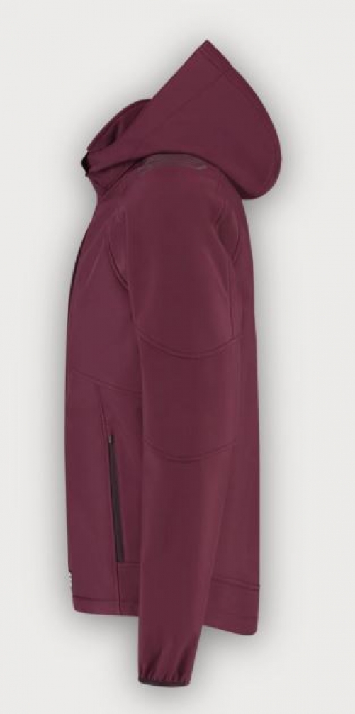 Tricorp Softshelljacke Kapuze Exzellent Redefined, Bordeaux