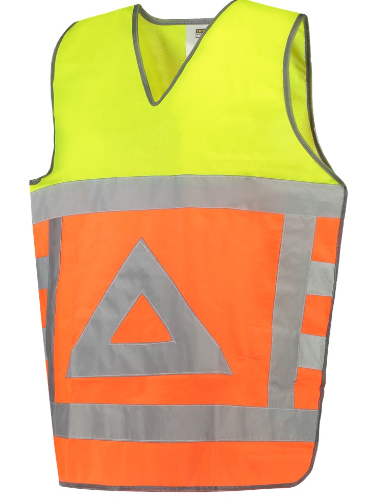 TRICORP-Warnschutz, Warn-Weste, Verkehrsregler, Basic Fit, 120 g/m², fluor orange-yellow


