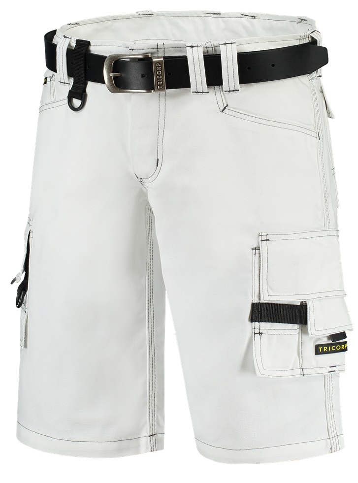 TRICORP-Jobwear, Arbeitshose Canvas Shorts, Basic Fit, 300 g/m², weiß



