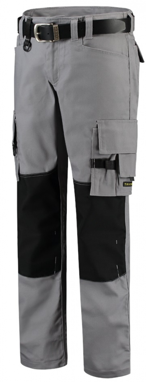 TRICORP-Jobwear, Arbeitshose Canvas Cordura-Besatz, Basic-Fit, 300 g/m², grey-black