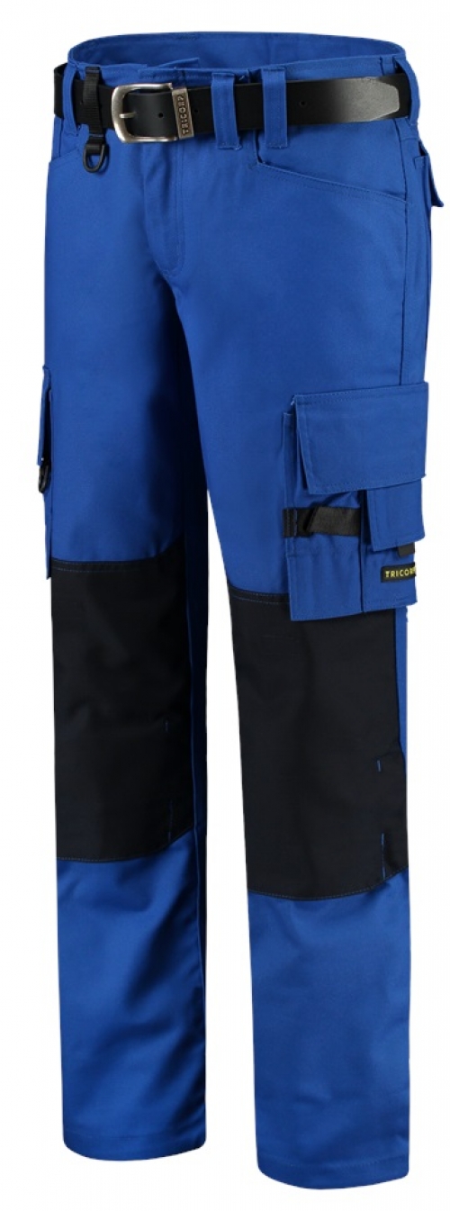 TRICORP-Jobwear, Arbeitshose Canvas Cordura-Besatz, Basic-Fit, 300 g/m², royalblue-navy