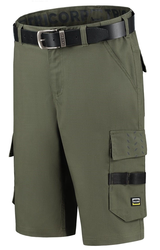 TRICORP-Jobwear, Arbeits Shorts Twill, Basic Fit, 245 g/m², army


