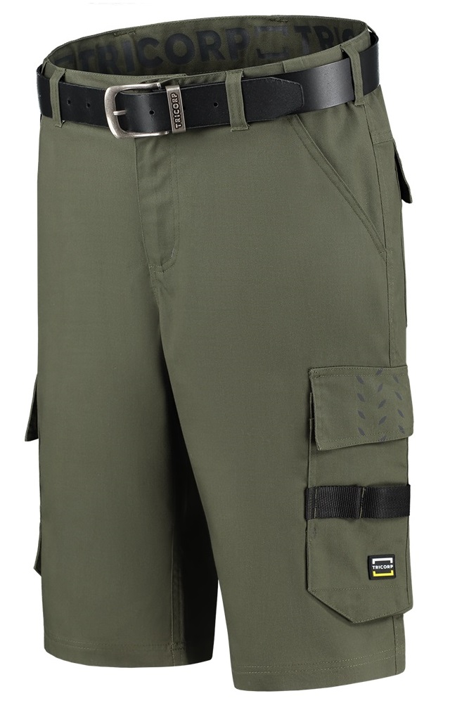 TRICORP-Jobwear, Arbeits Shorts Twill, Basic Fit, 245 g/m², army