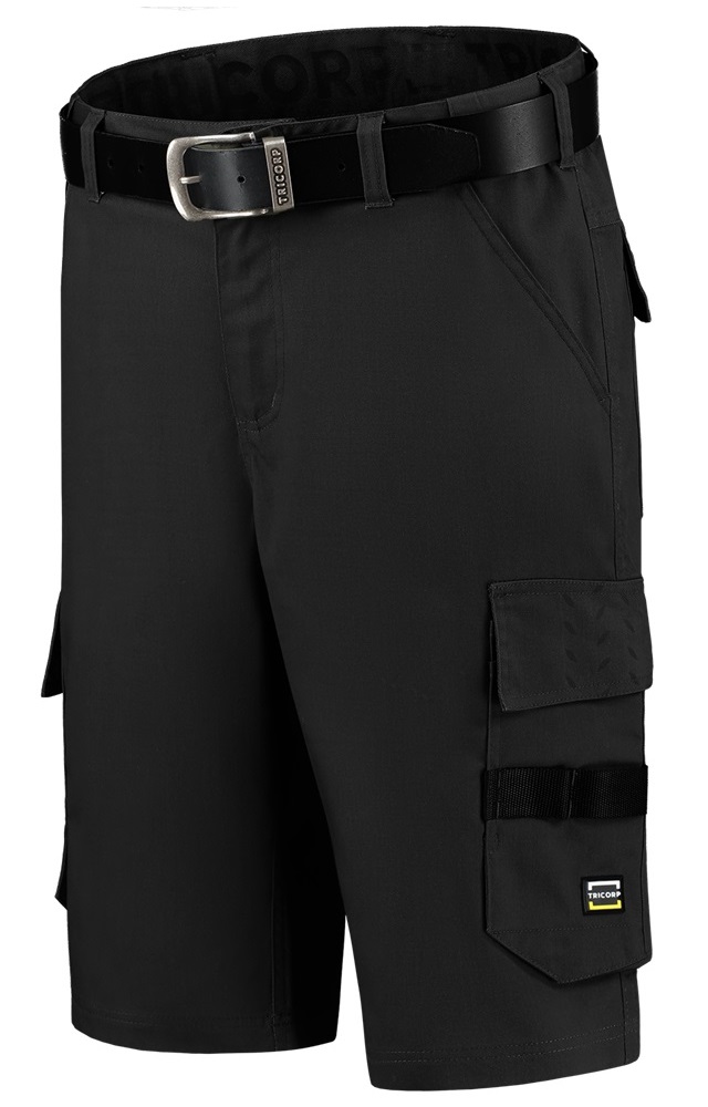 TRICORP-Jobwear, Arbeits Shorts Twill, Basic Fit, 245 g/m², black


