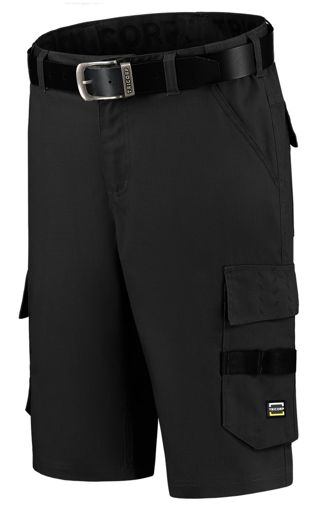 TRICORP-Jobwear, Arbeits Shorts Twill, Basic Fit, 245 g/m², black