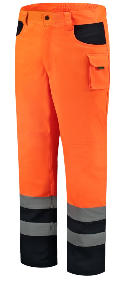 TRICORP-Warnschutz, Warn-Arbeitshose EN ISO 20471 Bicolor, Basic Fit, 280 g/m², fluor orange-navy



