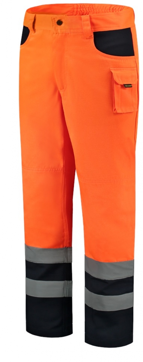 TRICORP-Warnschutz, Warn-Arbeitshose EN ISO 20471 Bicolor, Basic Fit, 280 g/m², fluor orange-navy
