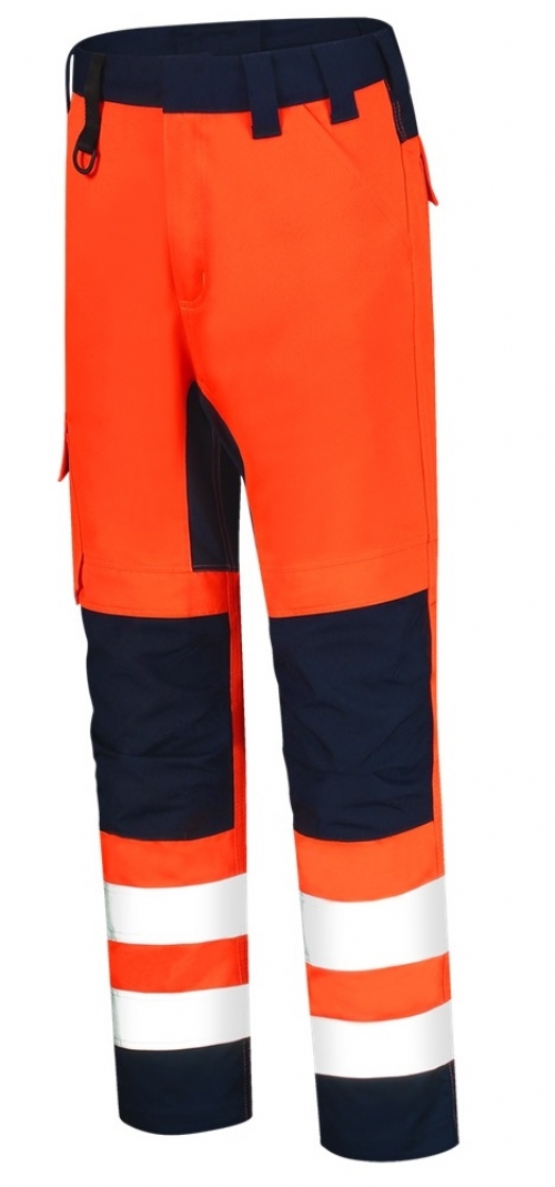 TRICORP-Warnschutz, Warn-Bund-Hose, Bicolor, 280 g/m², orange-ink