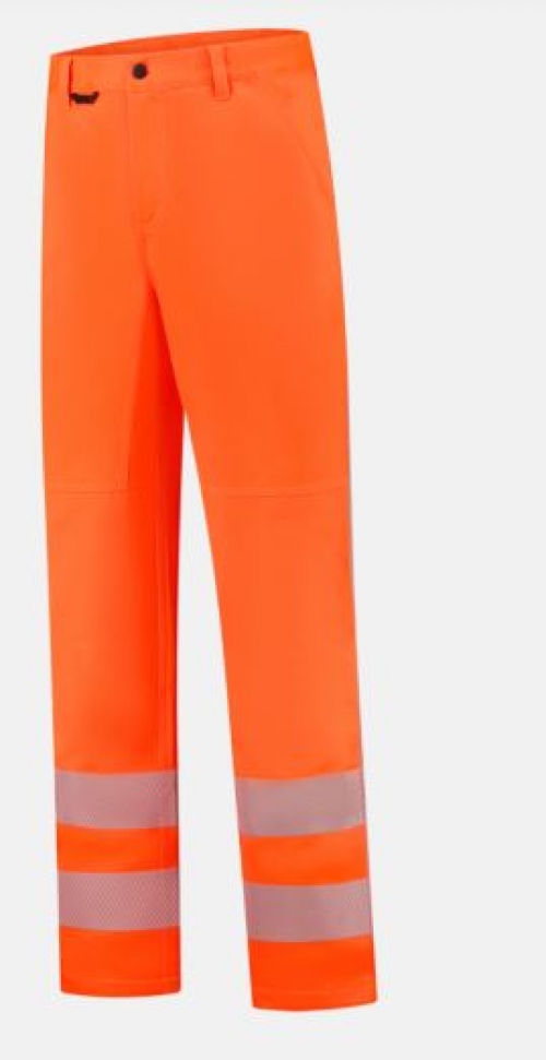 TRICORP-Arbeitshose Twill Stretch Revisible, fluororange