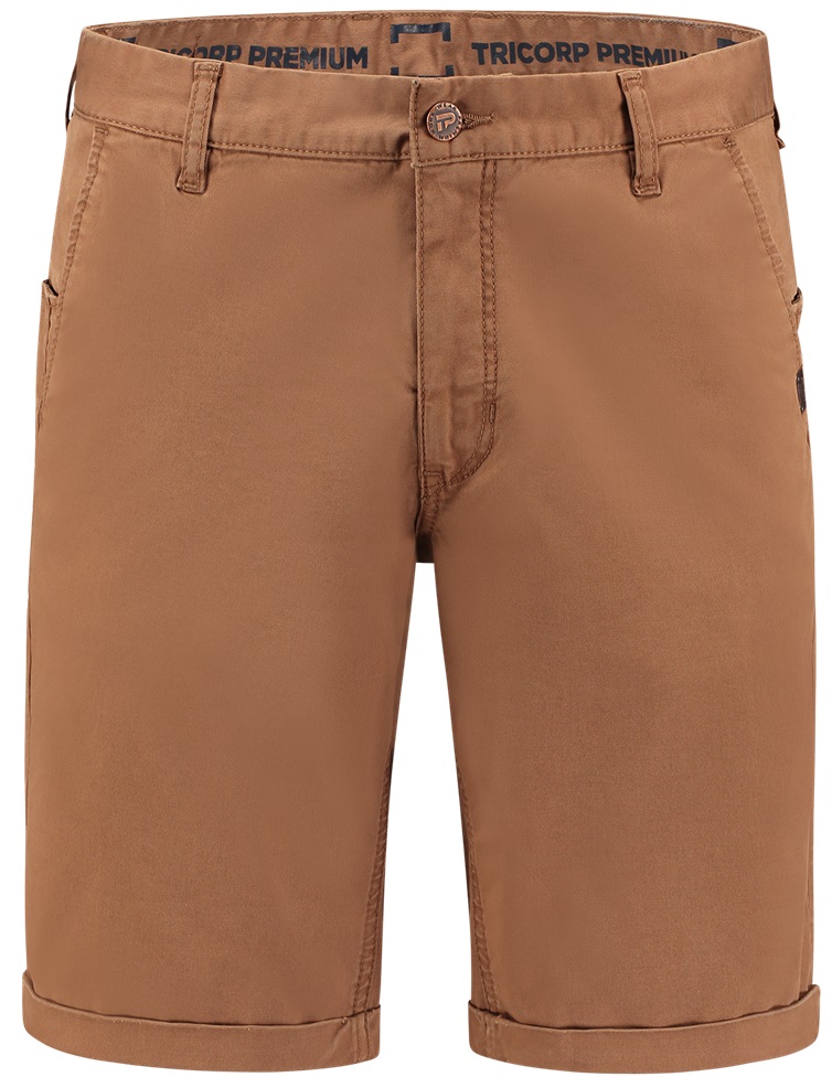 TRICORP-Jobwear, Chinoshorts, Premium, 280 g/m², bronzebrown