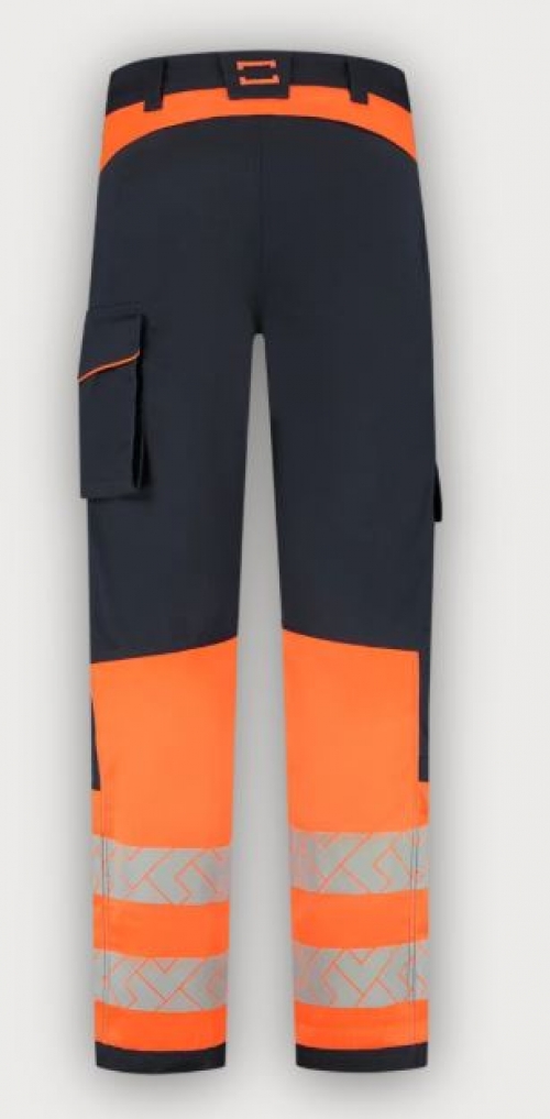 Tricorp Warnschutz Arbeitshose 2-Way Stretch High Vis Redefined, Ink-Fluor Orange