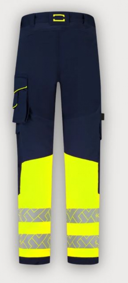 Tricorp Warnschutz Arbeitshose Funktionelle Stretch High Vis Redefined, Ink-Fluor Yellow