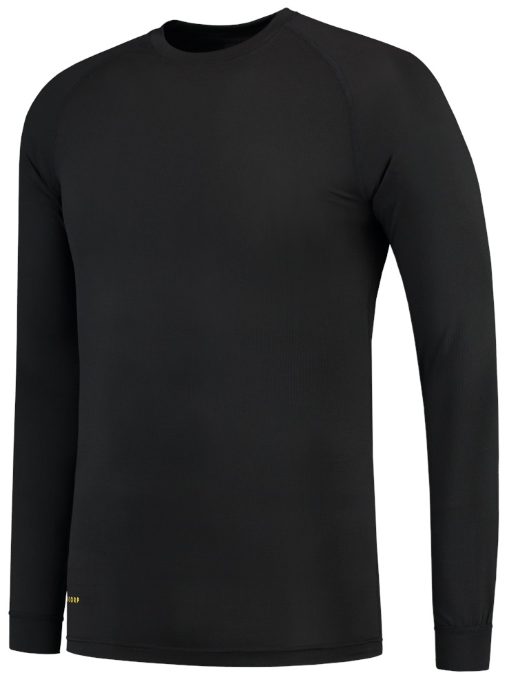 TRICORP-Jobwear, Thermo-Shirt, Slim Fit, 140 g/m², black


