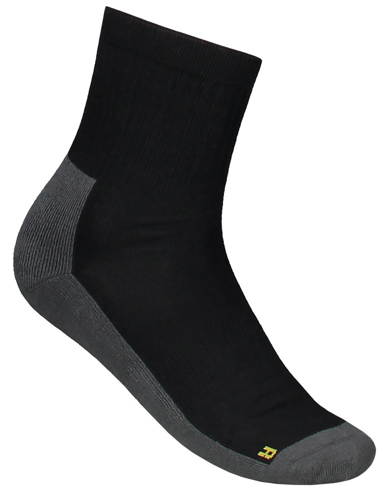 TRICORP-Jobwear, Arbeitssocken, 2er Pack, 55 g/m², black-darkgrey