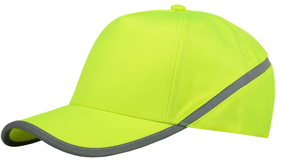TRICORP-Warnschutz, Warn-Cap Reflexstreifen, Basic Fit, fluor yellow