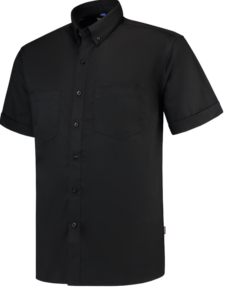 TRICORP-Jobwear, Arbeitshemd Kurzarm Basis, Basic Fit, 150 g/m², black


