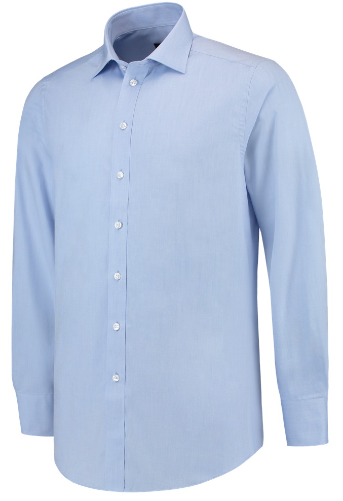 TRICORP-Jobwear, Hemd Basis, Basic Fit, 110 g/m², blue



