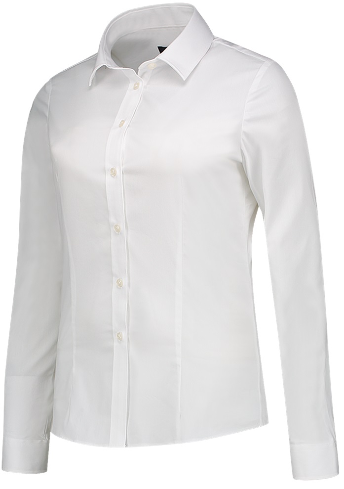 TRICORP-Jobwear, Bluse Stretch, Basic Fit, 110 g/m², weiß


