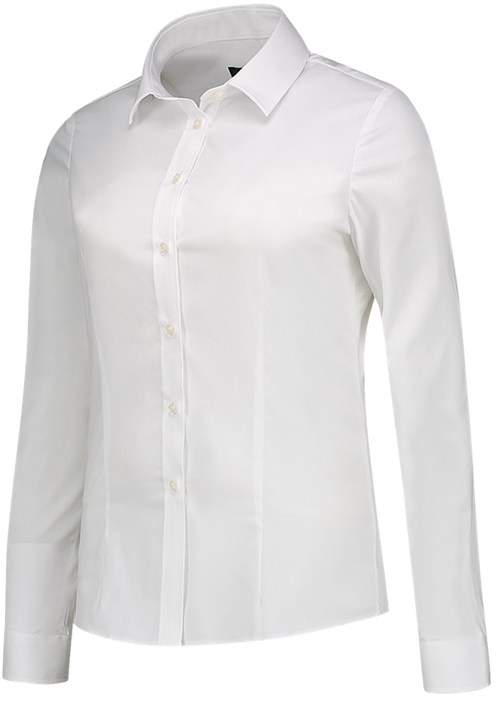 TRICORP-Jobwear, Bluse Stretch, Basic Fit, 110 g/m², weiß