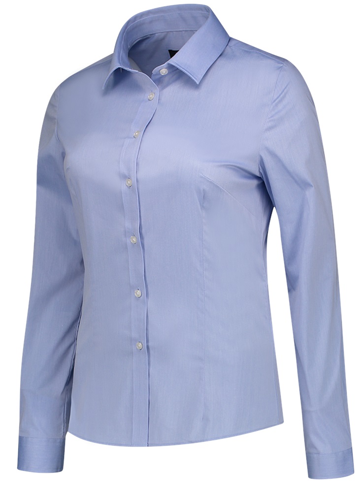 TRICORP-Jobwear, Bluse Stretch, Slim Fit, 110 g/m², blue


