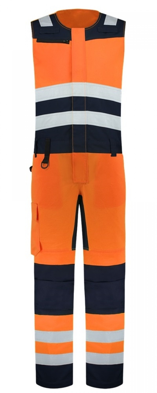 TRICORP-Warnschutz, Warn-Kombihose, Bicolor, Basic Fit, 280 g/m², orange-ink