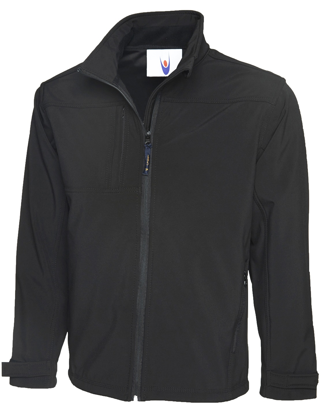 Uneek-Kälteschutz, Clothing-Premium Full Zip Softshell Jacket, schwarz
