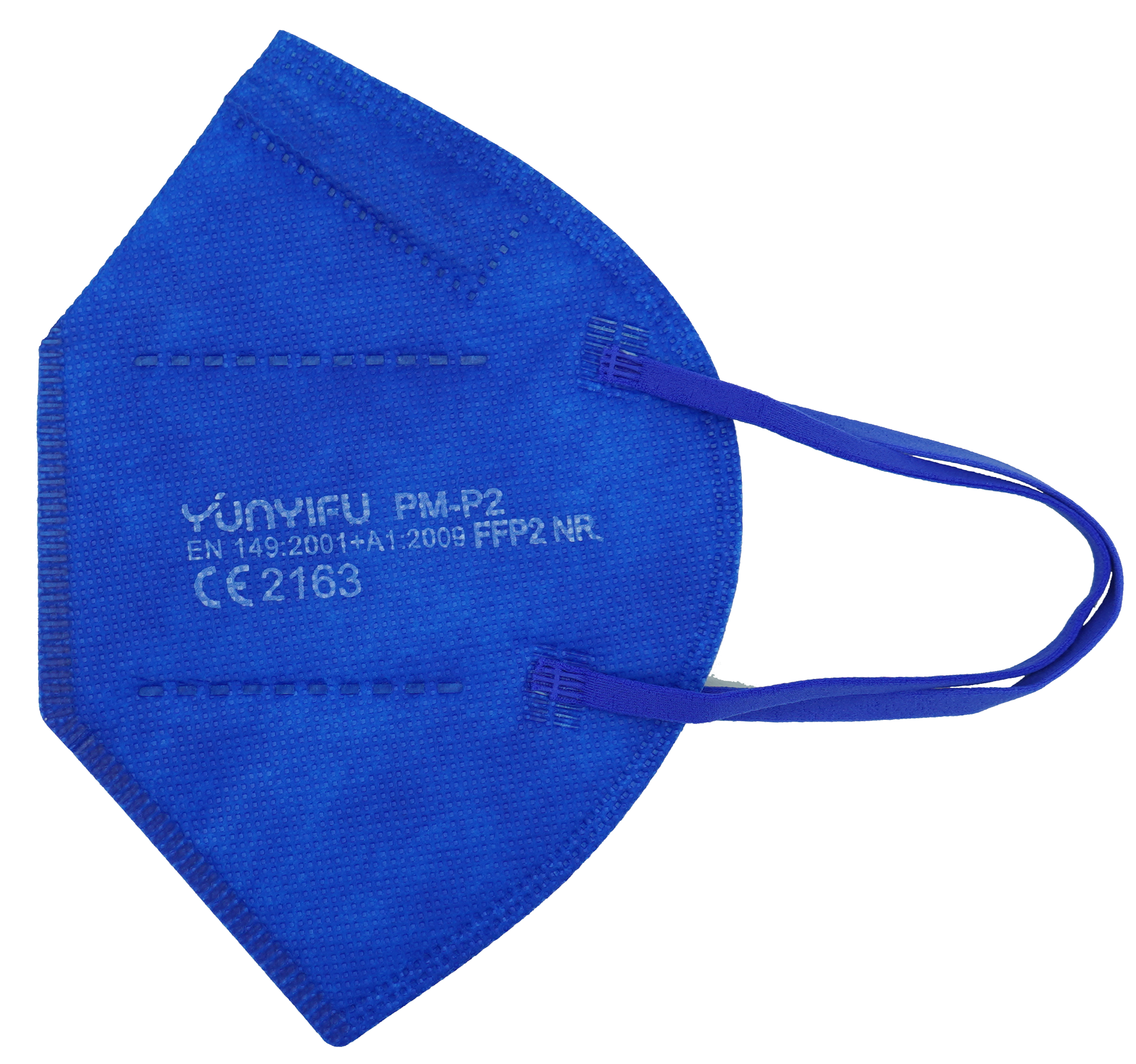 Atemschutz Mundschutz FFP 2 Maske, blau, VE = 10 Stück