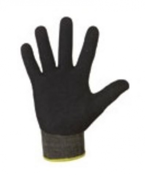 Gr.08 Feldtmann Nylonhandschuhe Arbeitshandschuhe SALINAS Nitrilhandschuhe BESCHICHTUNG grau