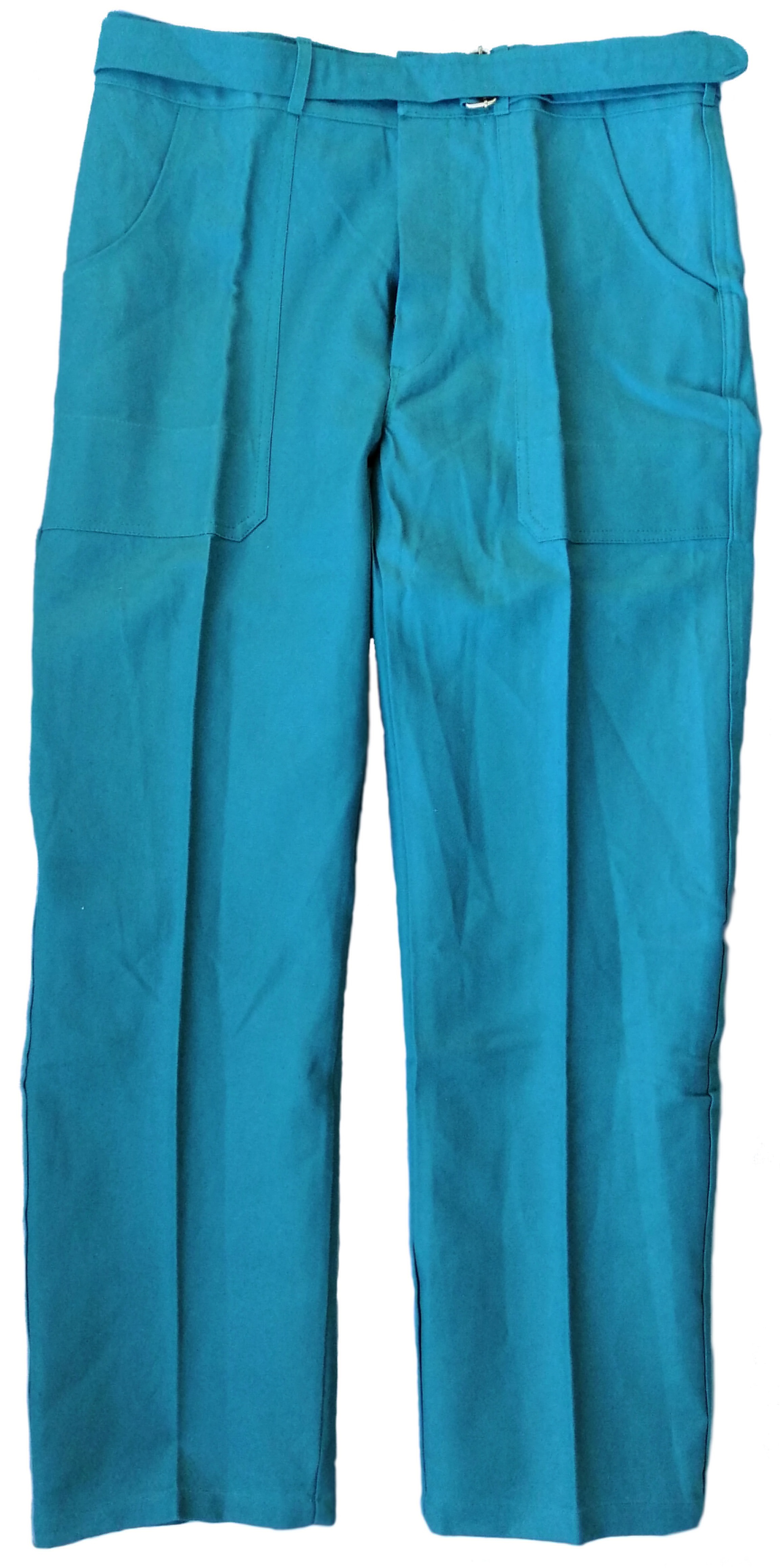 Gr.50 BASIC Herrenhose Arbeitshose Bundhose Berufshose Arbeitskleidung Berufskleidung, blau