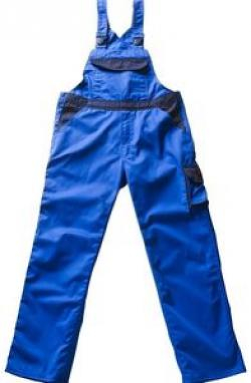 MASCOT-Workwear-Arbeits-Berufs-Latz-Hose, TRANI, MG270, kornblau/marine