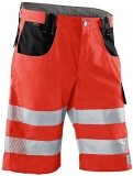 KÜBLER-Warnschutz, Warn-Shorts, REFLECTIQ, warnrot / schwarz