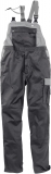 Gr.44 KÜBLER Latzhose Arbeitslatzhose Berufslatzhose Workerhose Arbeitshose Berufshose Blaumann dunkelgrau mittelgrau ca 245g
