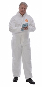 ZVG-zetDress Einwegschutz, Einweg-Overall, Schutzanzug, Einmal-Schutzoverall, Z2 Secutex pro 5/6, weiß, VE = 25 Stück