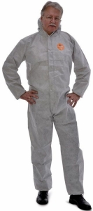 ZVG-zetDress Einwegschutz, Einweg-Overall, Schutzanzug, Einmal-Schutzoverall, Z2, PAINT-TEX PLUS, hellgrau, VE = 25 Stück (einzeln v.)