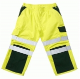 Gr.52 MASCOT Warn-Schutz-Knie-Bund-Hose, NATAL, MG310, gelb/grün