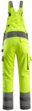 MASCOT-Warnschutz, Warn-Latzhose, Barras, 310 g/m², gelb/anthrazit