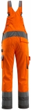 MASCOT-Warnschutz, Warn-Latzhose, Barras, 290 g/m², orange/anthrazit