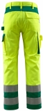 MASCOT-Warnschutz, Warn-Bund-Hose, Olinda, 310 g/m², gelb/grün