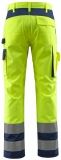 MASCOT-Warnschutz, Warn-Bund-Hose, Olinda, 310 g/m², gelb/marine