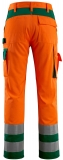 MASCOT-Warnschutz, Warn-Bund-Hose, Olinda, 290 g/m², orange/grün