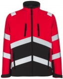 MASCOT-Workwear, Soft Shell Jacke, Antas,  360 g/m², rot/dunkelanthrazit