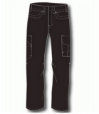 MASCOT Bundhose, Arbeits-Berufs-Hose, ARKANSAS, MG300, schwarzblau